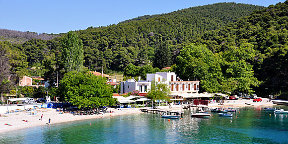 Sailing Holidays in Agnontas Beach, Skopelos, Sporades Islands, Greece with Sail la Vie!