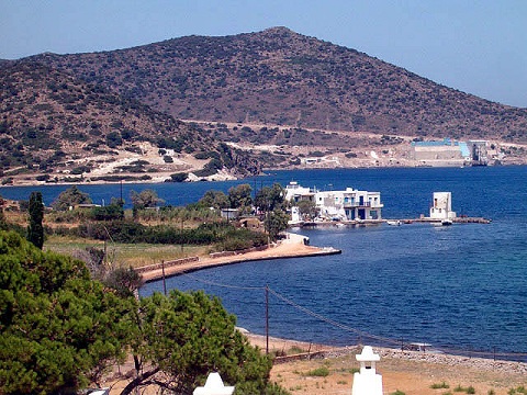 Sailing Holidays in Empourio  Beach, Milos, Cyclades, Greece with Sail la Vie!