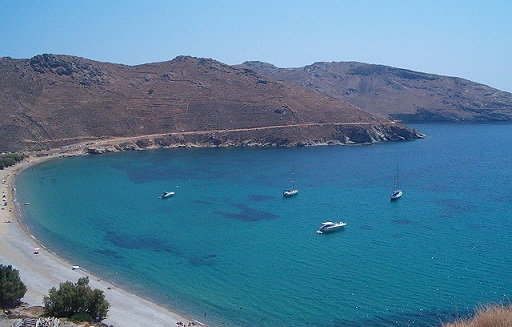 Sailing Holidays in Ganema Beach, Serifos, Cyclades, Greece with Sail la Vie!