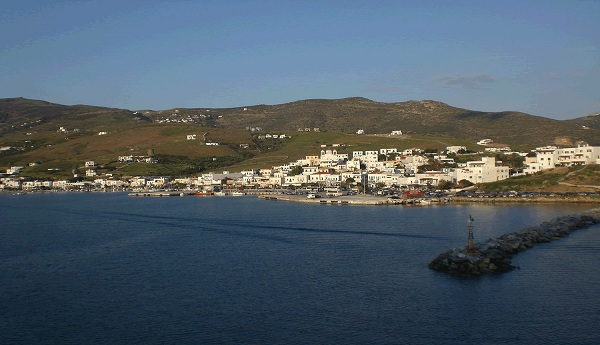 Sailing Holidays in Gavrio Harbor, Andros, Cyclades, Greece with Sail la Vie!