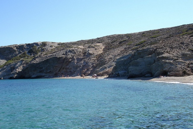 Sailing Holidays in Gramvoussa  Beach, Amorgos, Cyclades, Greece with Sail la Vie!