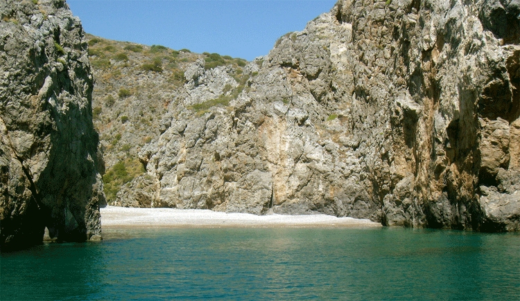 Sailing Holidays in Kyriakoulou Beach, Cythera, Myrtoan Sea, Greece with Sail la Vie!