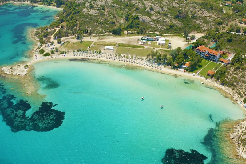 Sailing Holidays in Lagonisi Beach, Sithonia, North East Aegean, Greece with Sail la Vie!