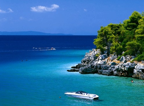 Sailing Holidays in Limnonari Beach, Skopelos, Sporades Islands, Greece with Sail la Vie!