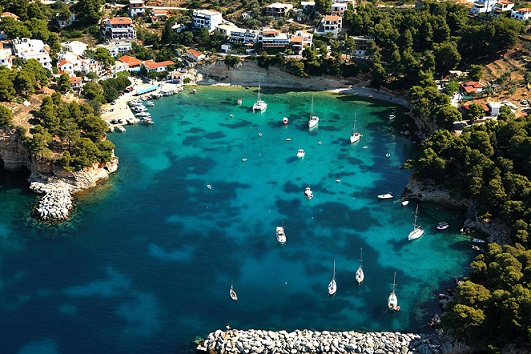 Sailing Holidays in Votsi Beach, Alonnisos, Sporades Islands, Greece with Sail la Vie!