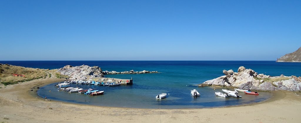 Sailing Holidays in Bay Kaspakas Small Port, Lemnos, North East Aegean, Greece with Sail la Vie!